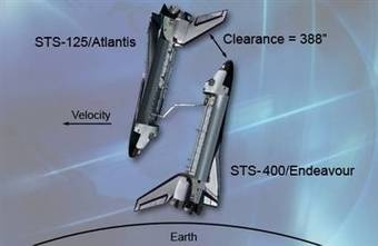 Illustration for article titled Two Space Shuttles Prepped For Launch, In One Of Their Very Final Missions... To Probe Our Cosmic Origins